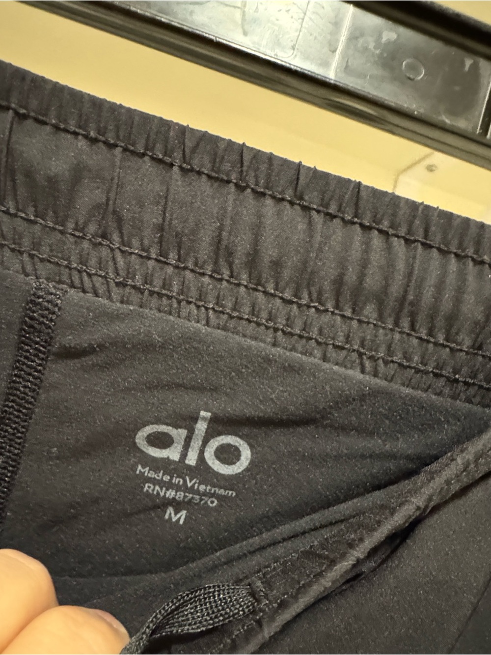 2-Pack ALO Yoga Men's Black Athletic Shorts | Size M - Picture 7 of 12